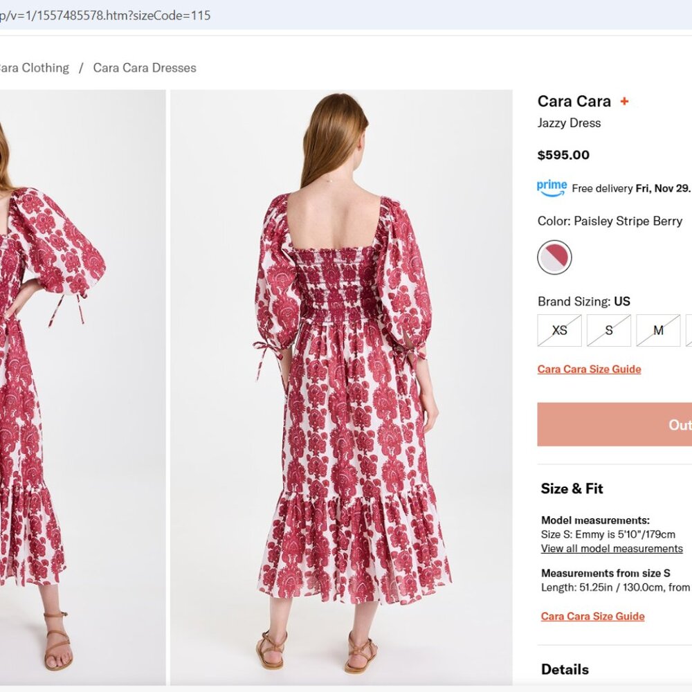 Cara Cara Dress